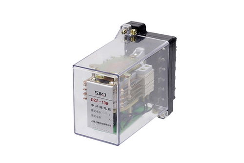 上海上繼科技DZS-13B延時中間繼電器 產(chǎn)品圖片及開孔尺寸指南